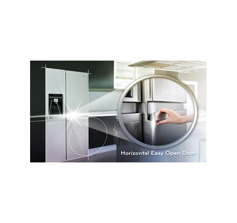 Horizontal Easy Open handles